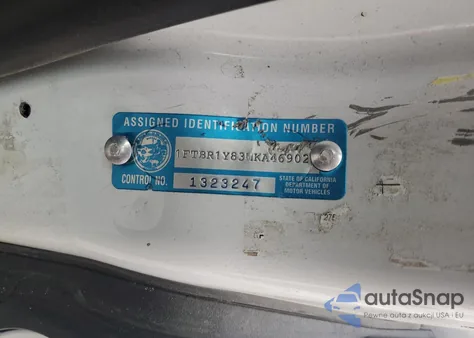 2021 Ford Transit T-250 из США, поврежденный, VIN 1FTBR1Y83MKA46902